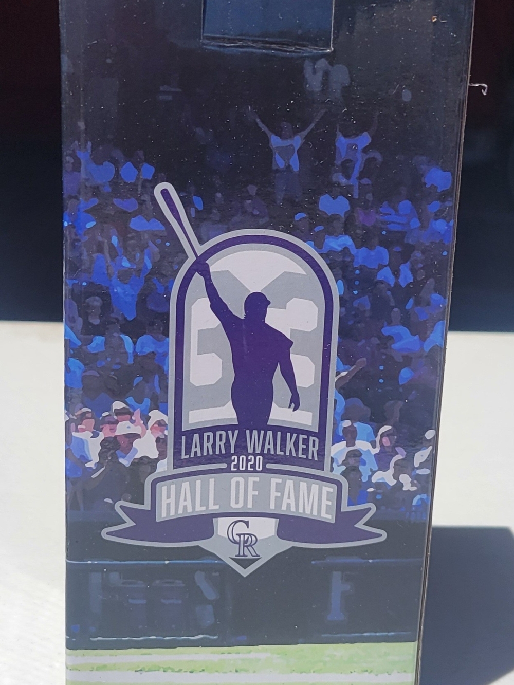 Larry Walker 2020 Hall of Fame Collector Box - Purple Design